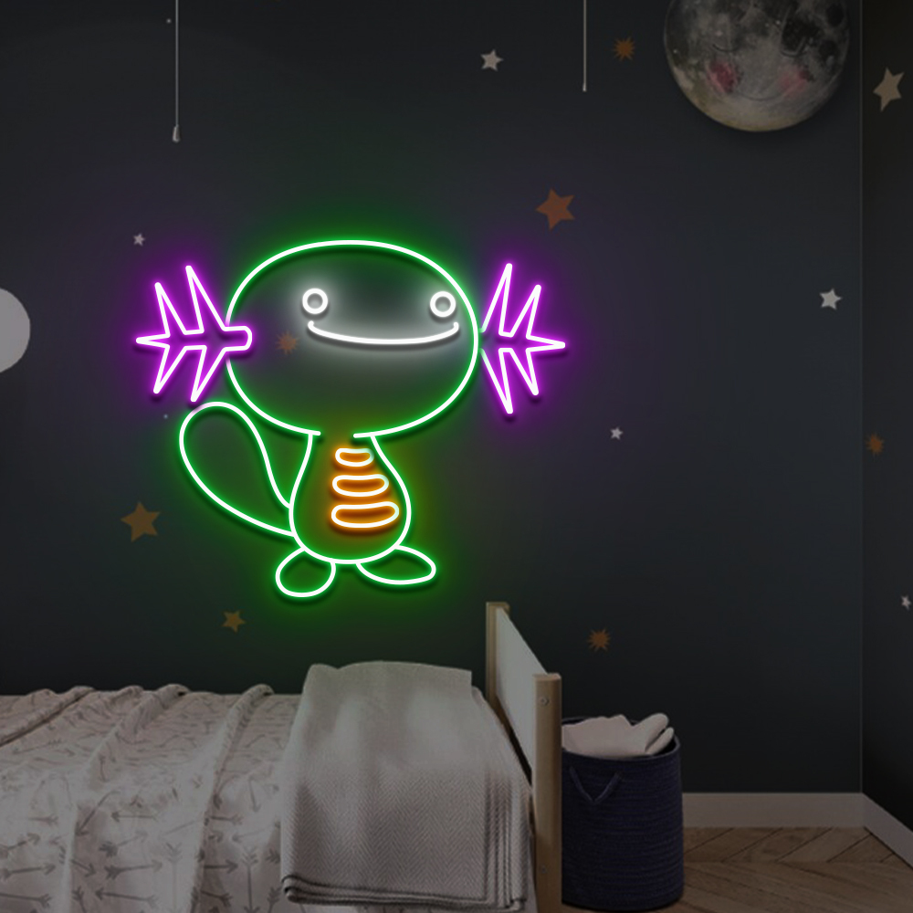 Pokemon Axolotl Neon Led Sign