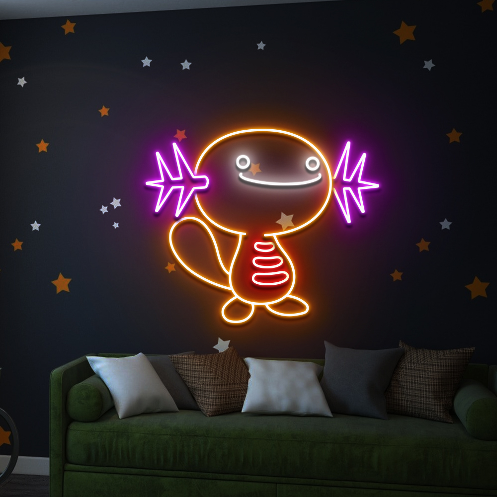 Pokemon Axolotl Neon Led Sign