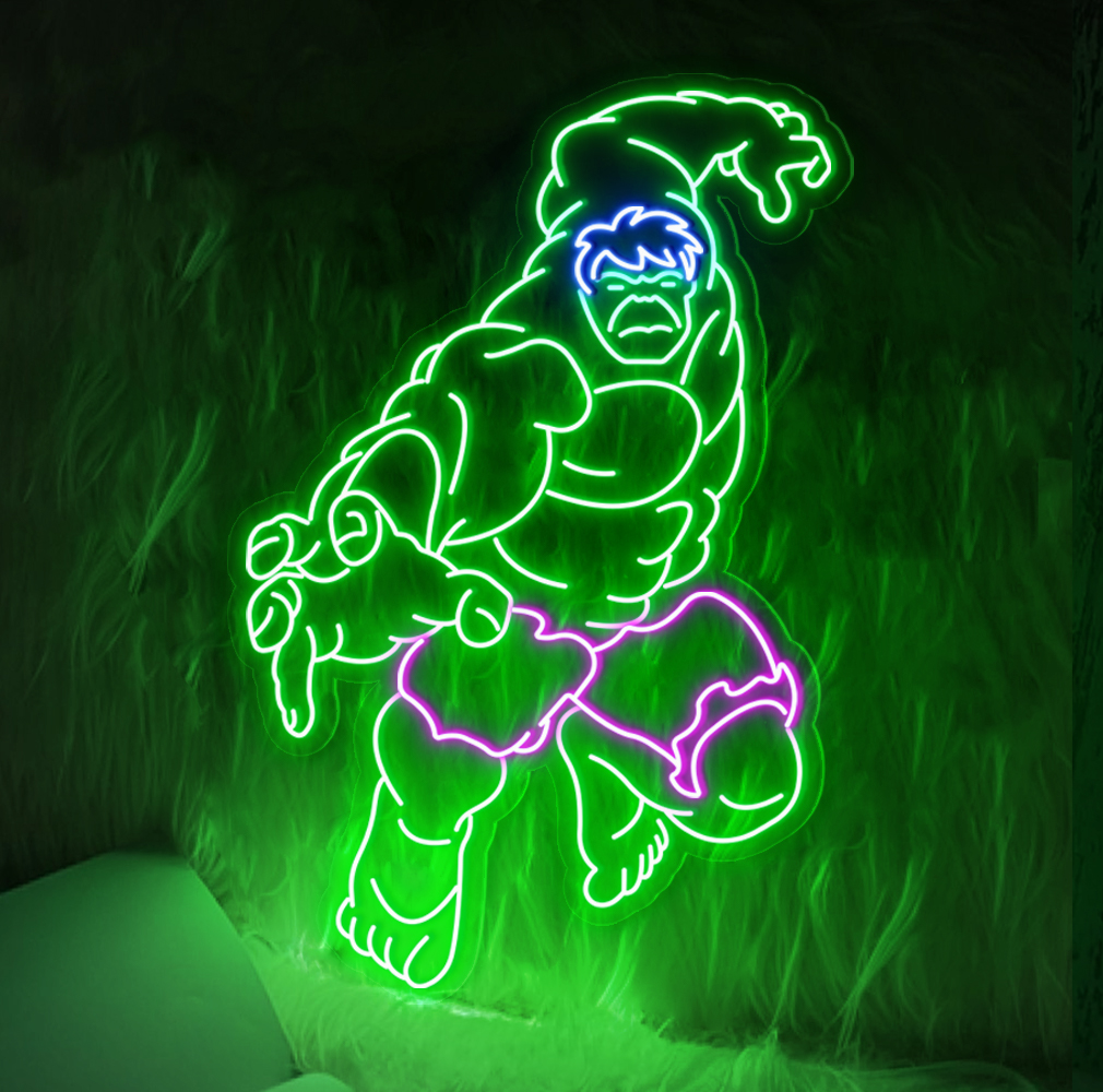 HULK Neon Sign