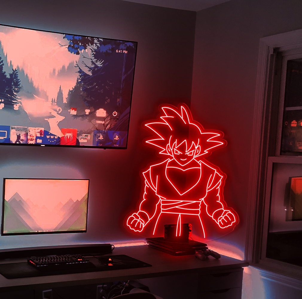 Dragon Ball Neon Led Songoku Neon Led Sign