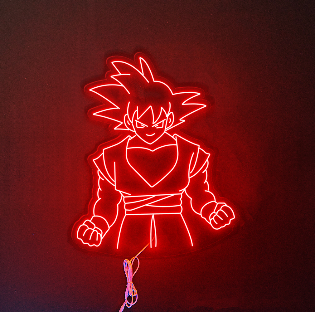 Dragon Ball Neon Led Songoku Neon Led Sign
