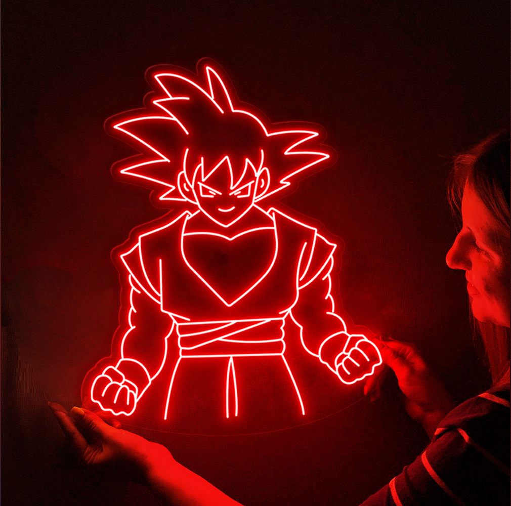 Dragon Ball Neon Led Songoku Neon Led Sign
