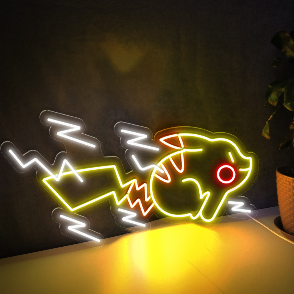 Pokemon Anime Pikachu Neon Led Sign