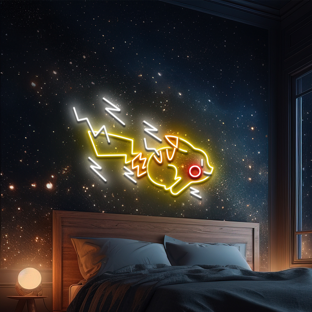 Pokemon Anime Pikachu Neon Led Sign