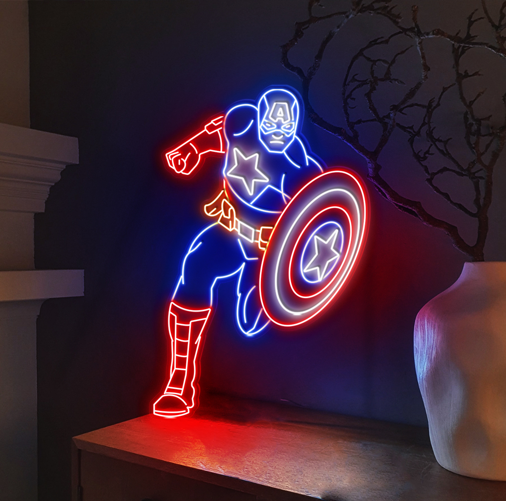 Captain Neon Sign