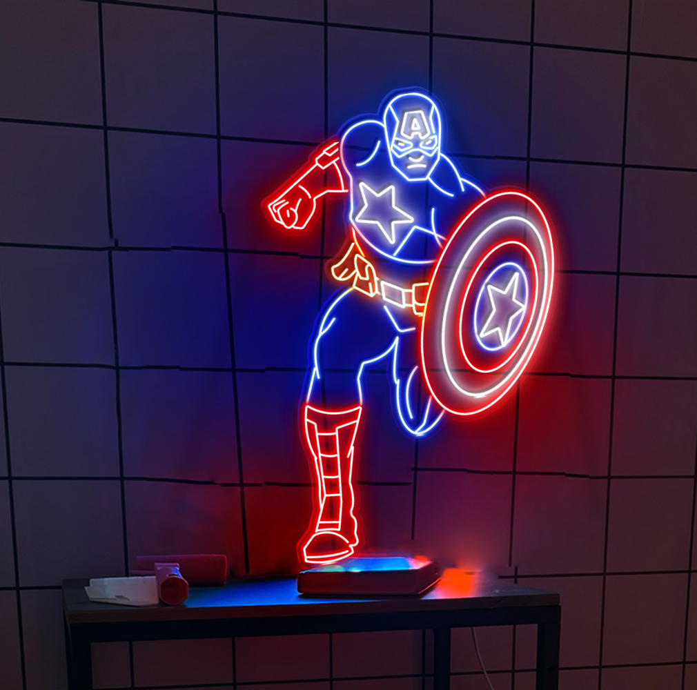 Captain Neon Sign