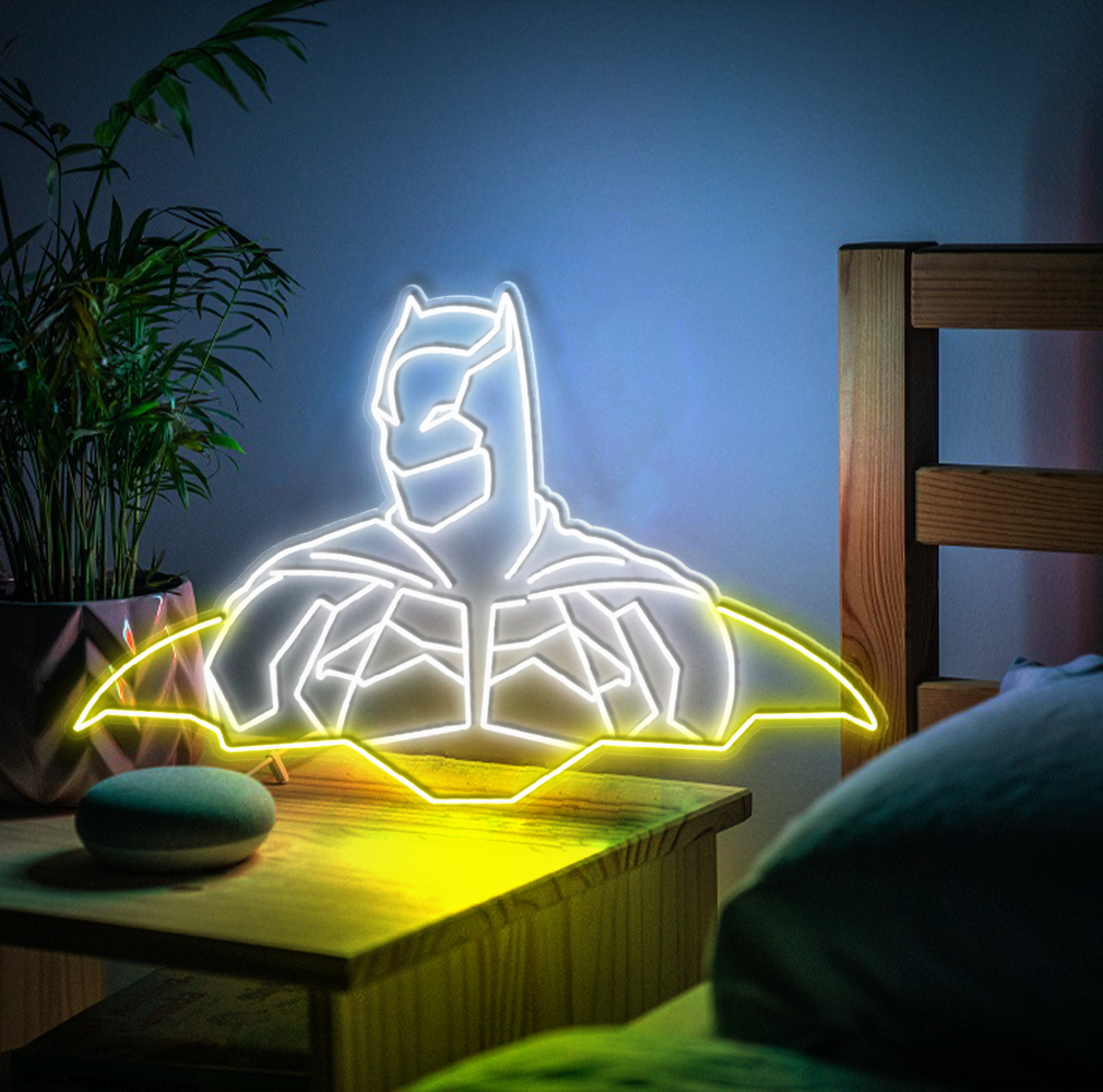 Bat Avenger Neon Sign