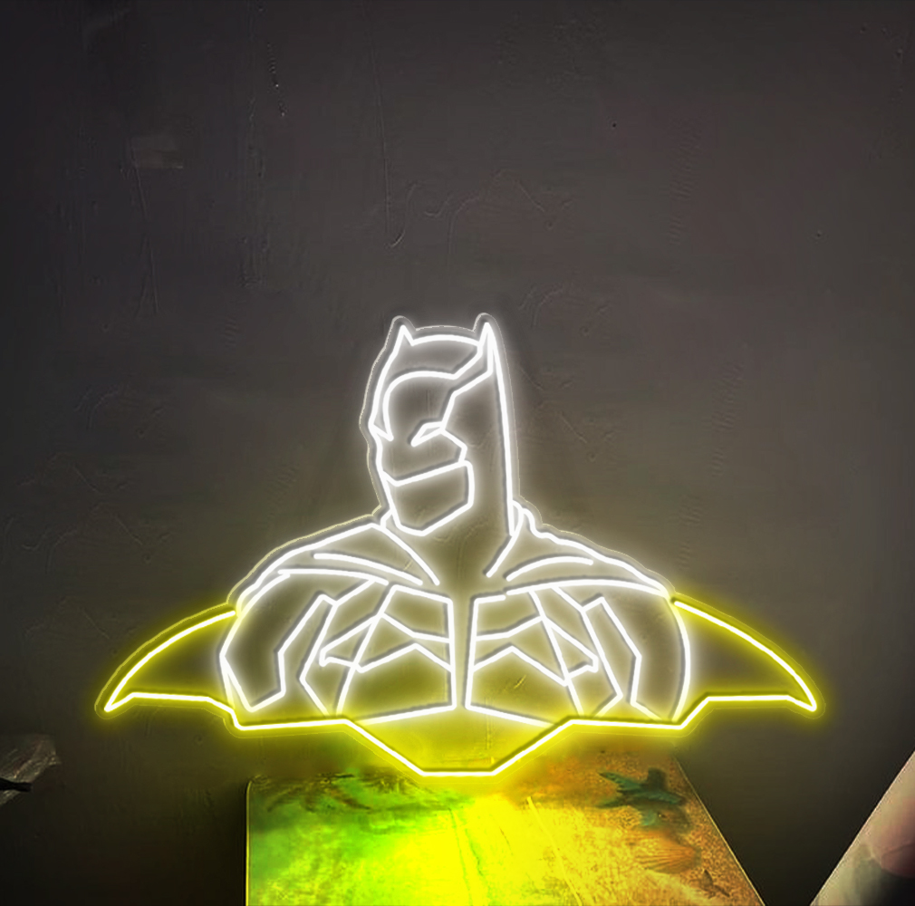 Bat Avenger Neon Sign