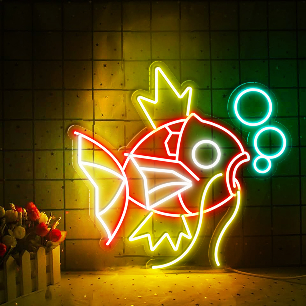 Pokemon Magikarp Neon Sign