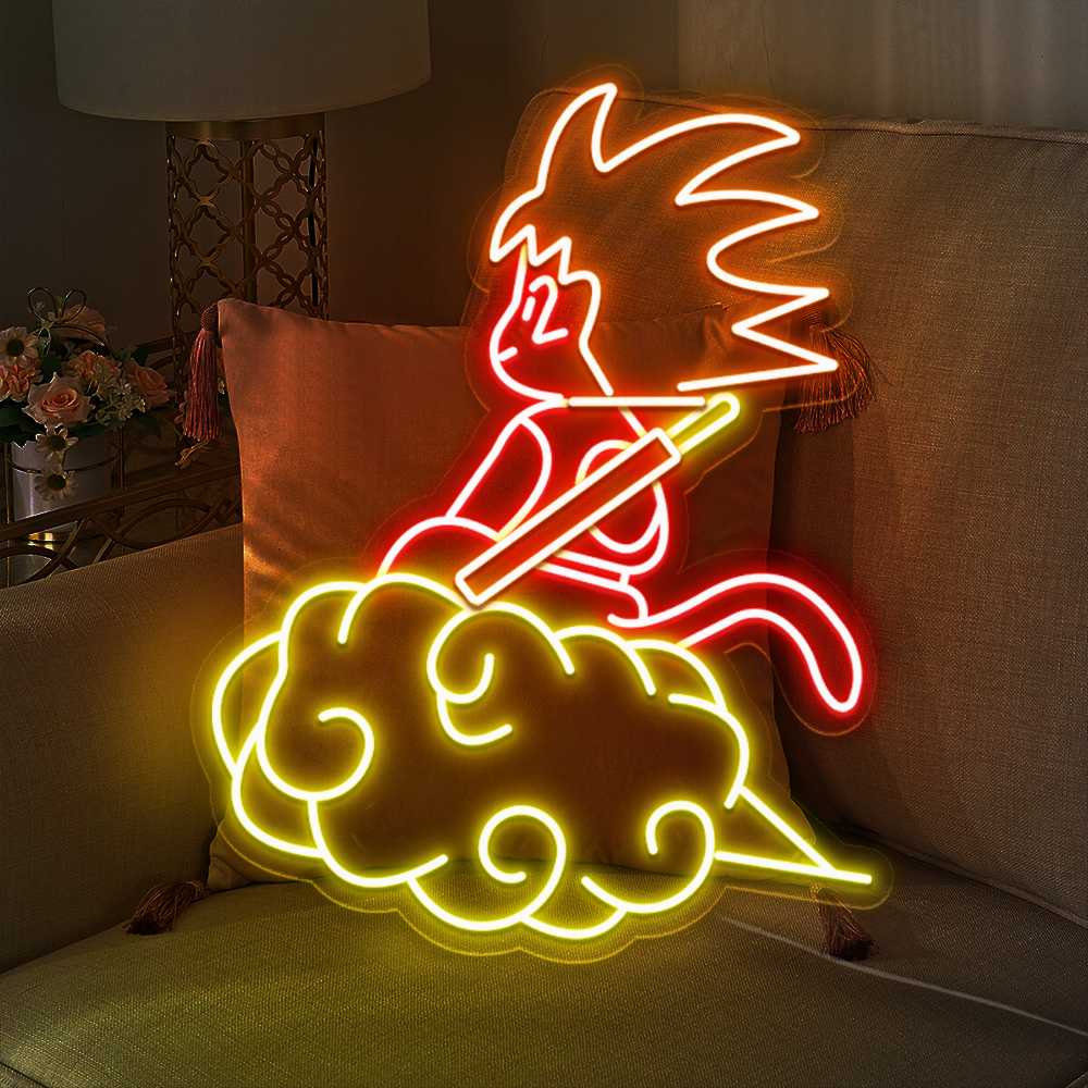 Dragon Ball Neon Led Light Songoku Neon Led Sign