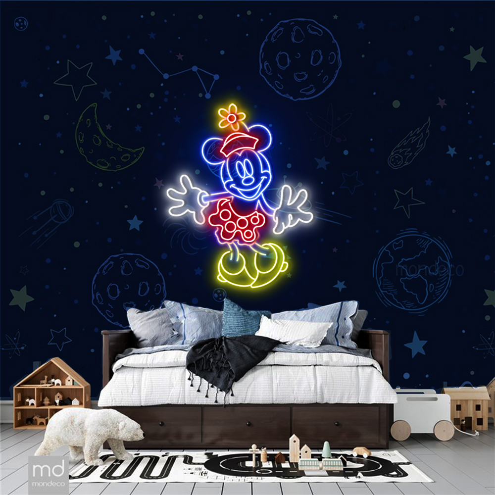 Disney Minnie Mouse Neon Led Sign