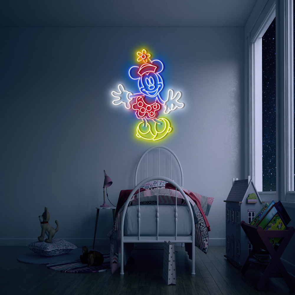 Disney Minnie Mouse Neon Led Sign
