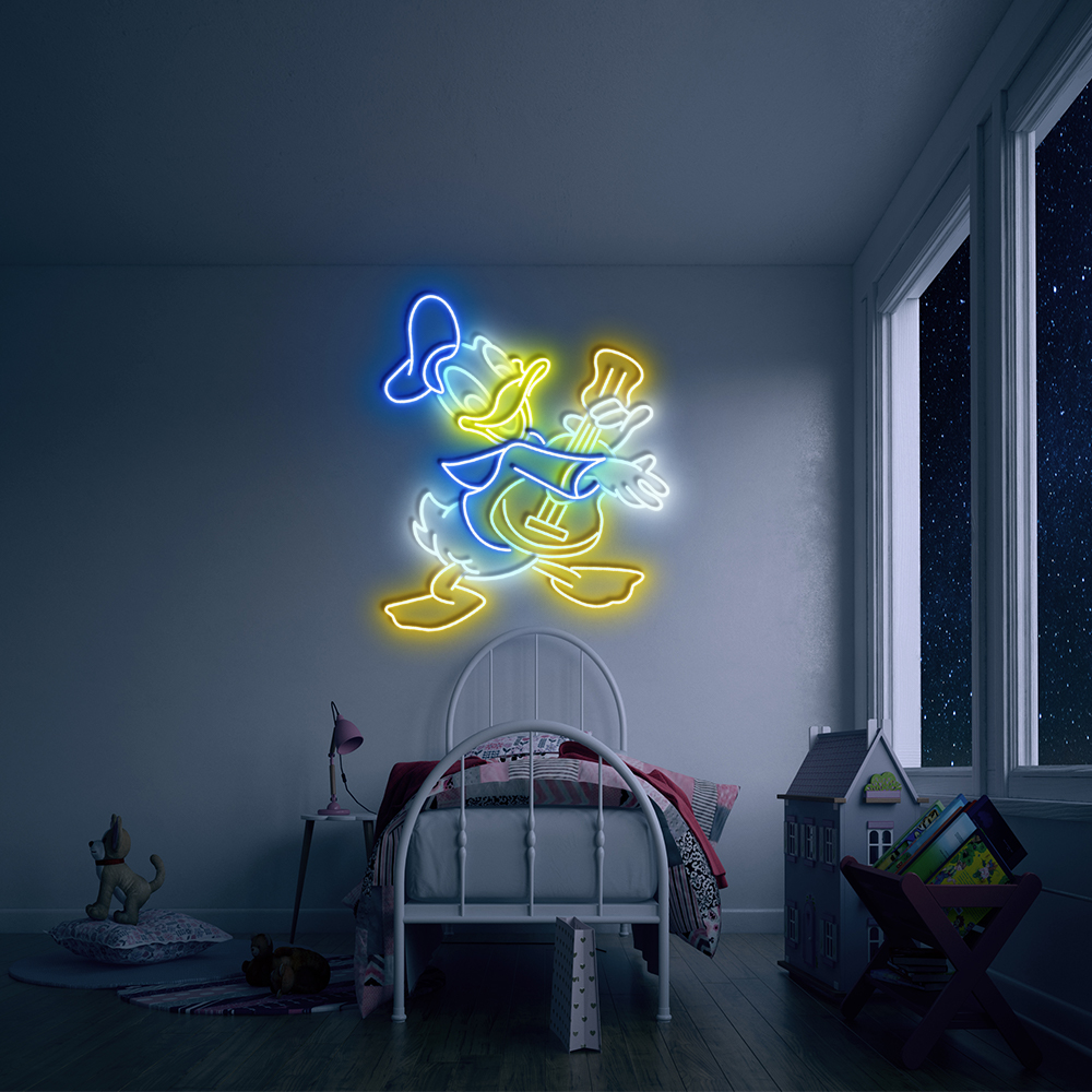 Disney Donald Duck Neon Led Sign