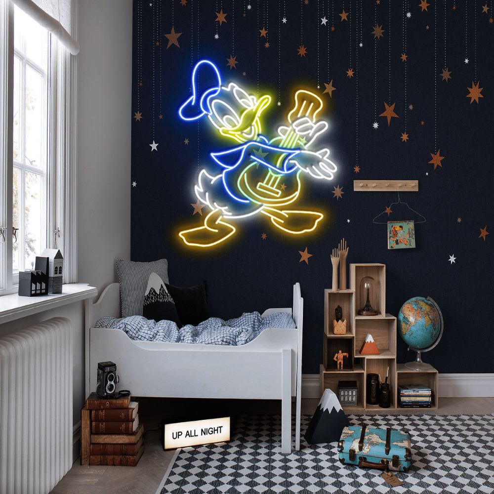 Disney Donald Duck Neon Led Sign