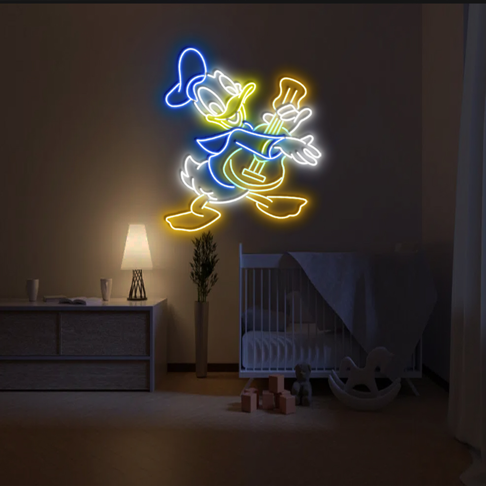 Disney Donald Duck Neon Led Sign