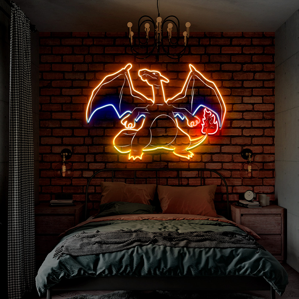 Charizard Laser Sign