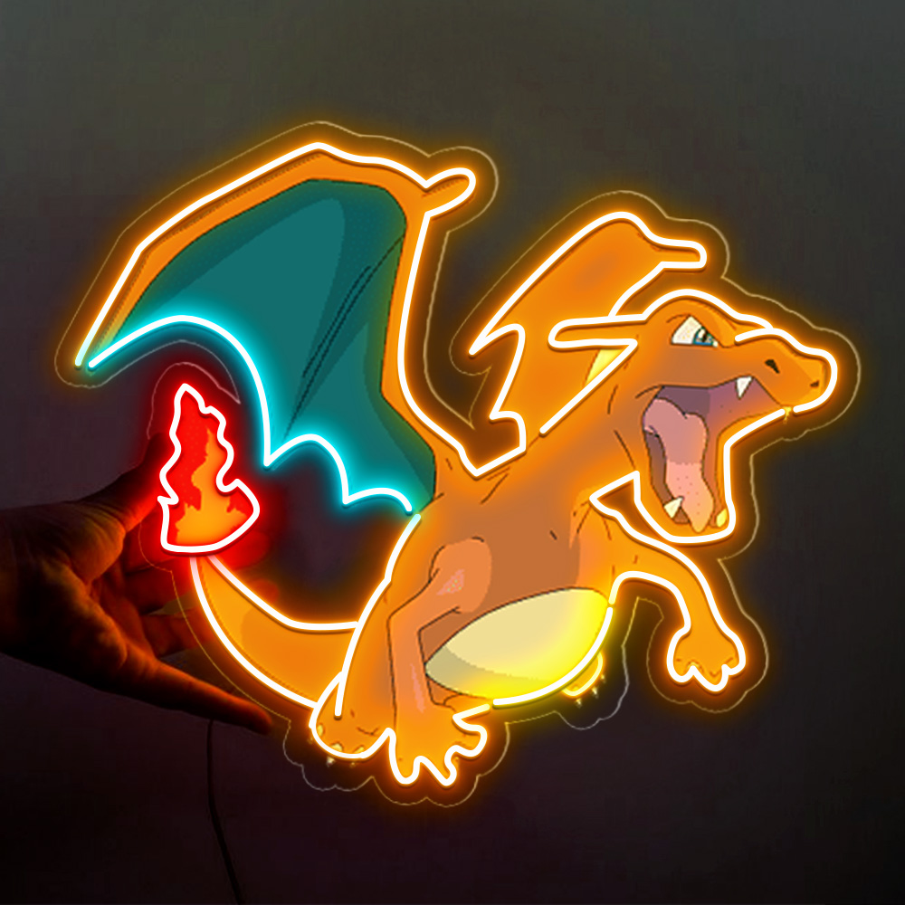 Charizard UV Sign