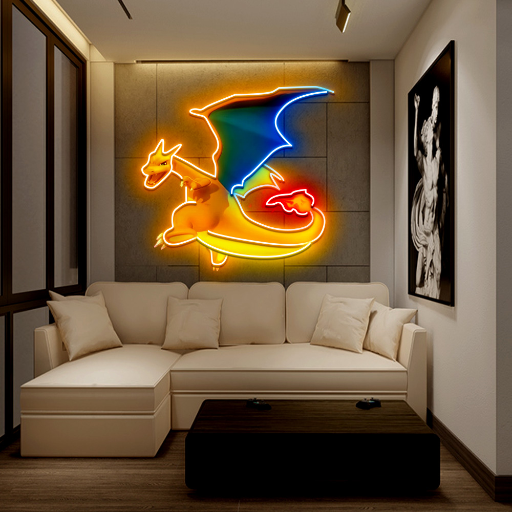 Charizard UV Sign