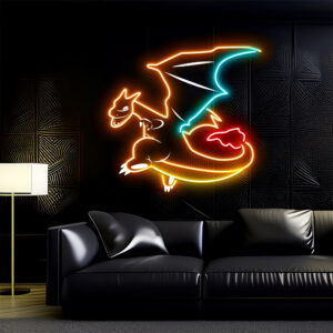 Charizard Laser Sign