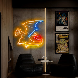Charizard Laser Sign