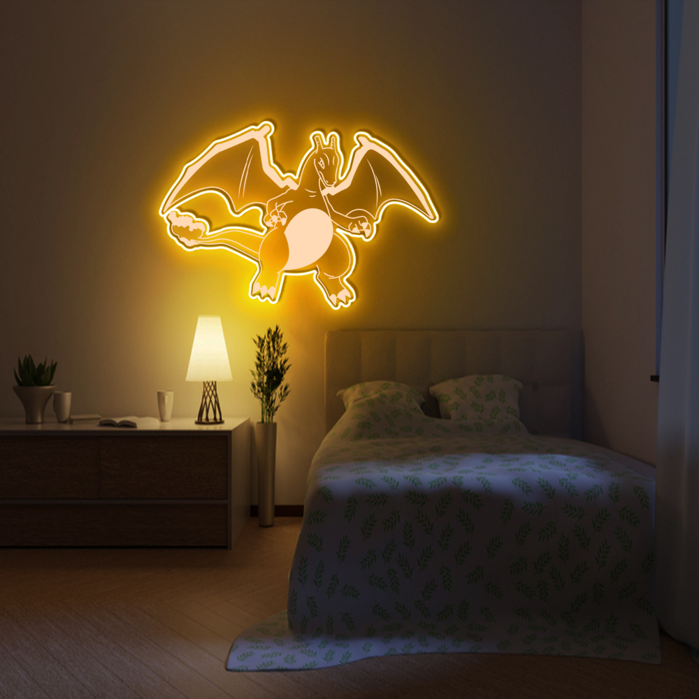 Charizard Pokémon Laser Sign