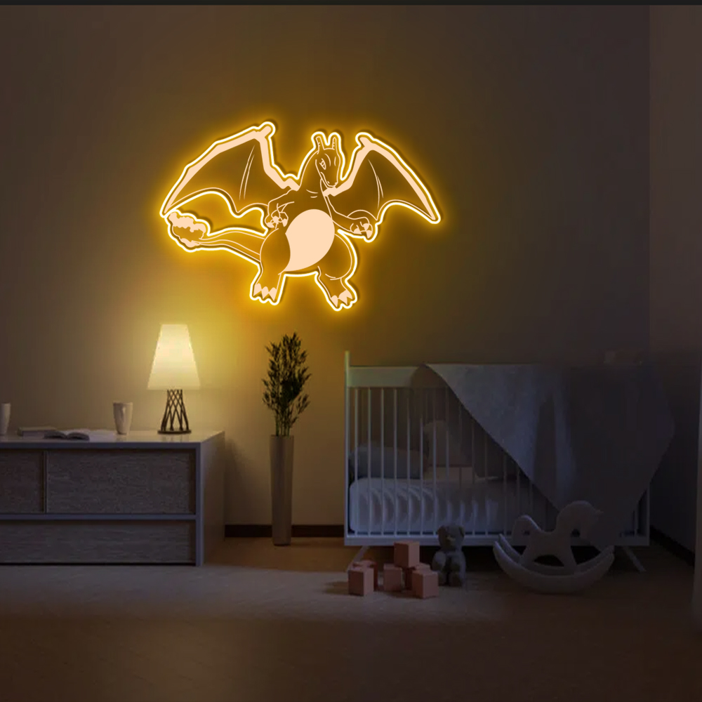 Charizard Pokémon Laser Sign