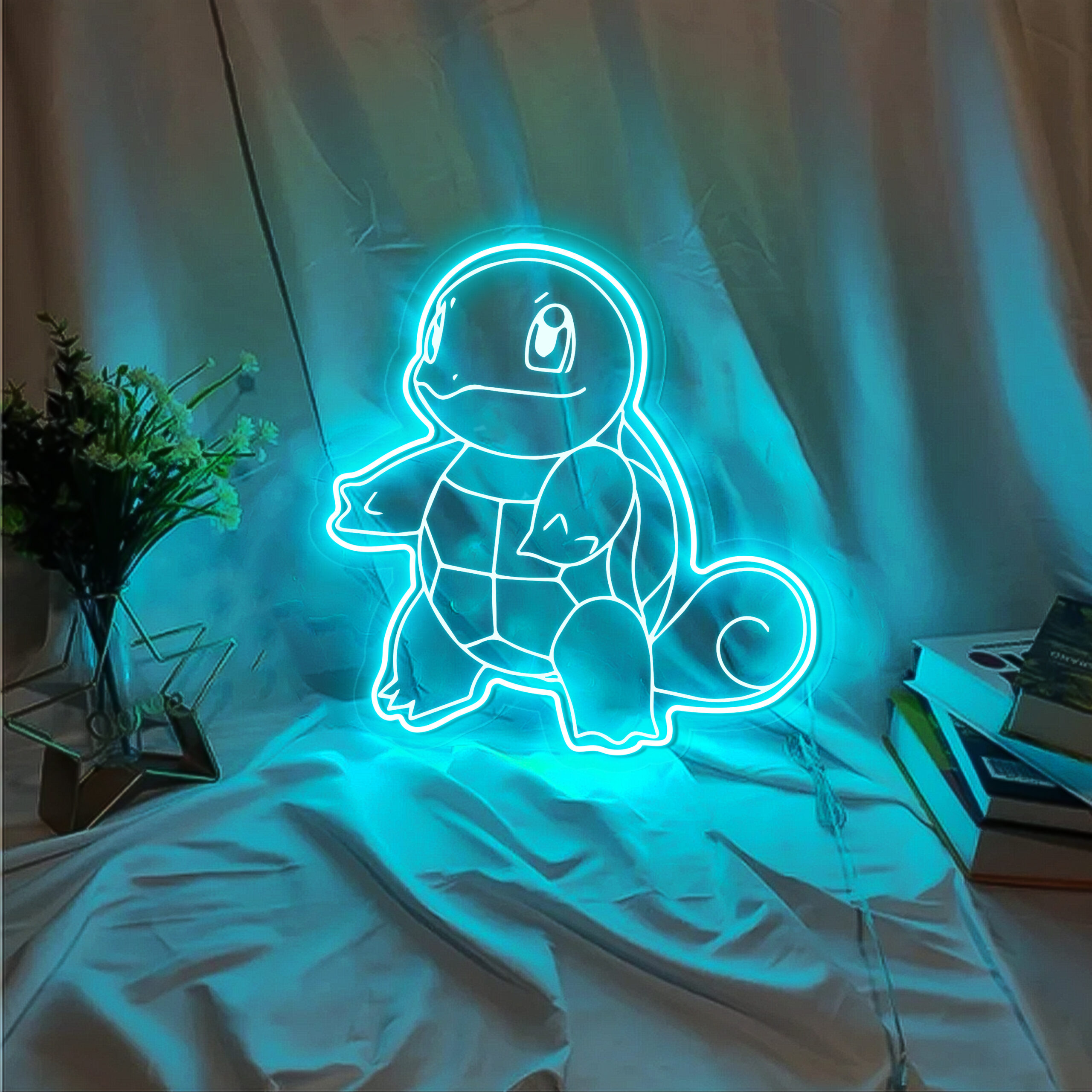 Squirtle Laser Sign