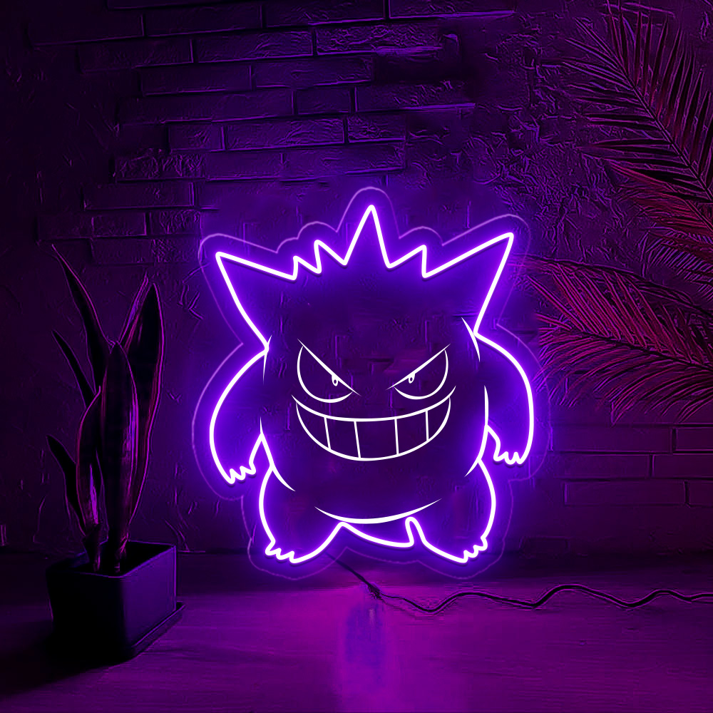 Gengar Laser Sign