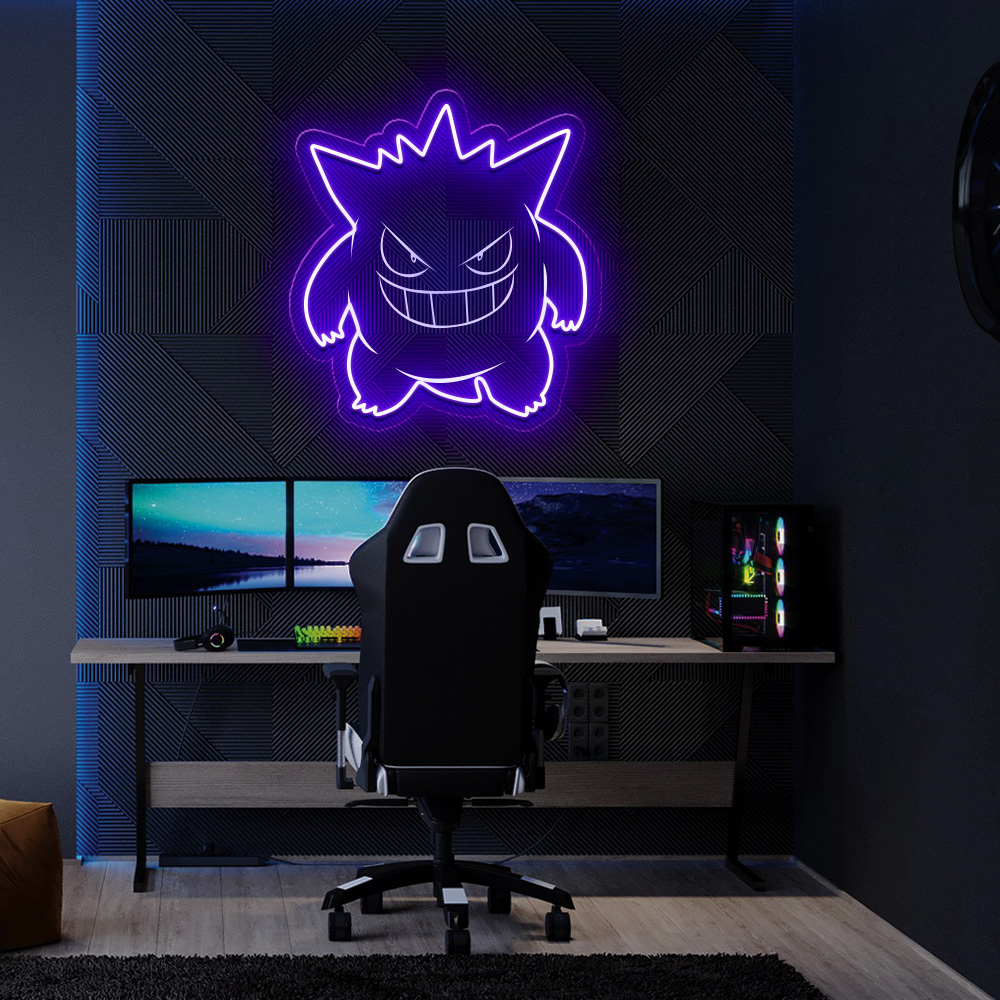 Gengar Laser Sign