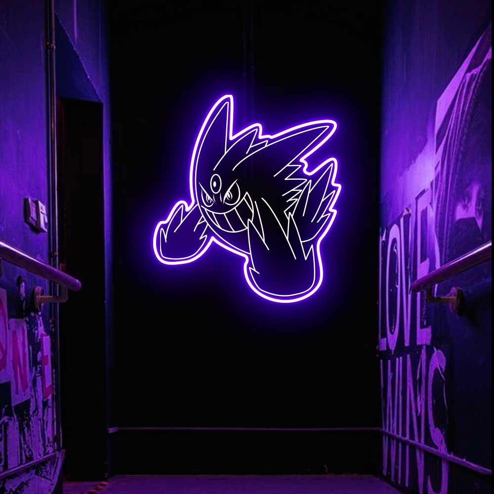 Gengar Laser Sign