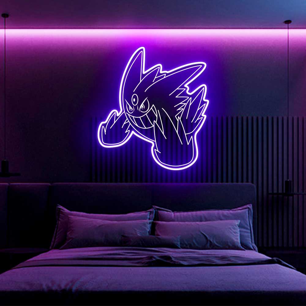 Gengar Laser Sign