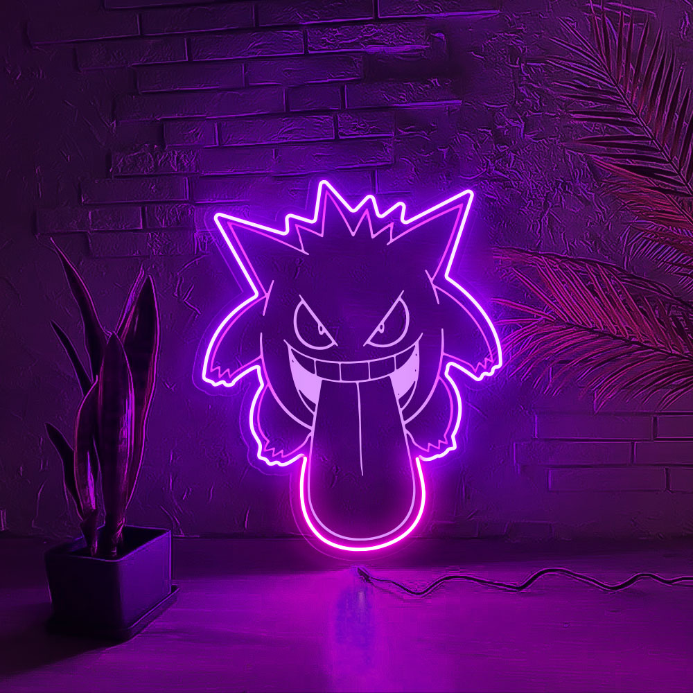 Gengar Laser Sign