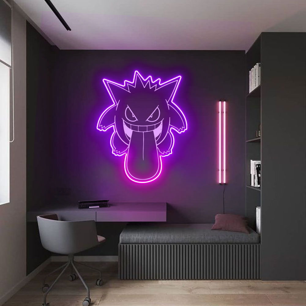 Gengar Laser Sign