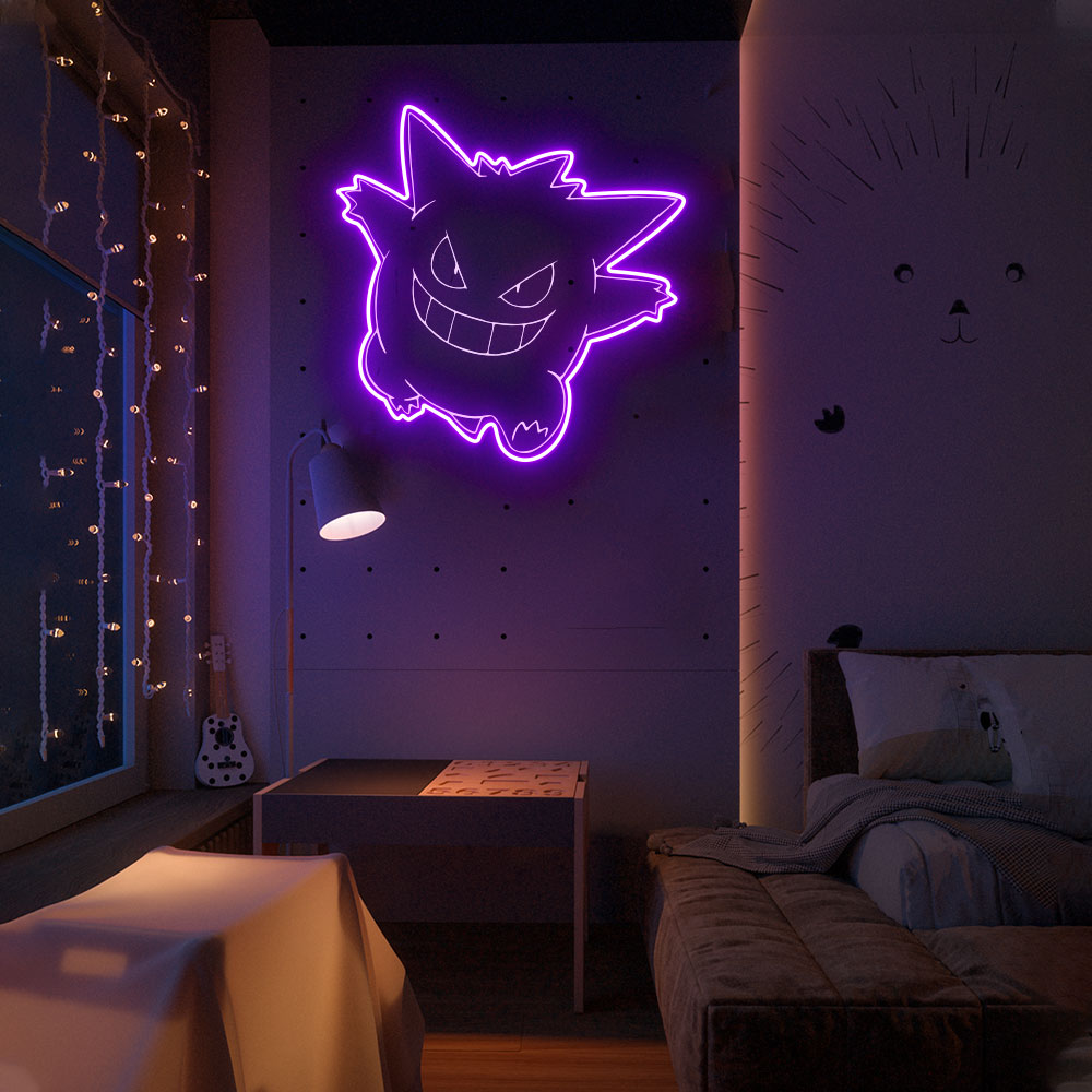 Gengar Laser Sign