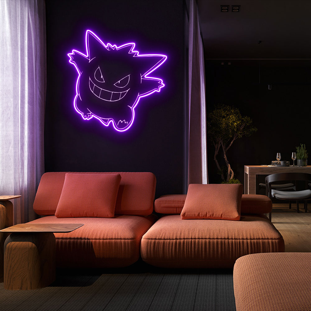 Gengar Laser Sign