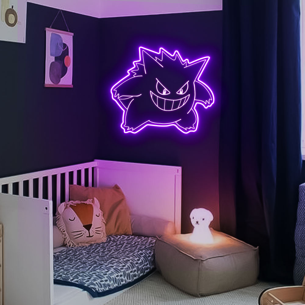 Gengar Laser Sign