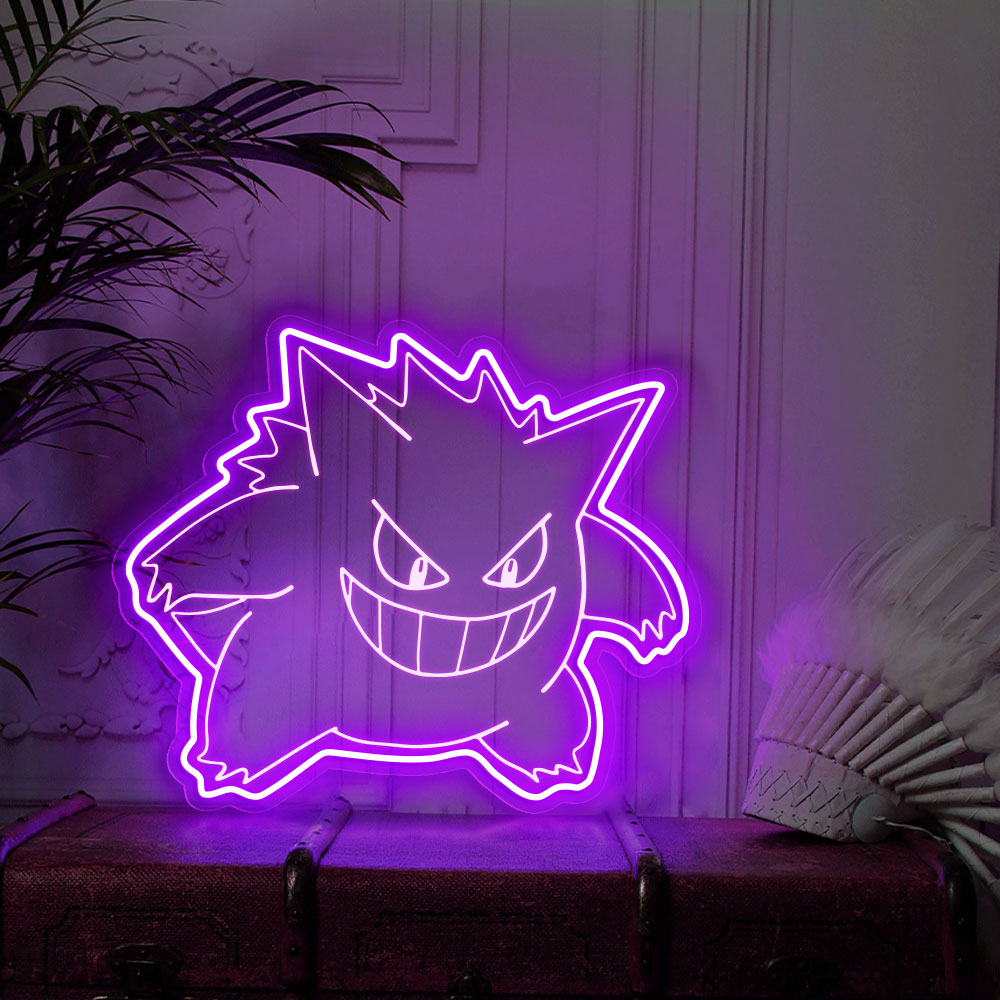 Gengar Laser Sign