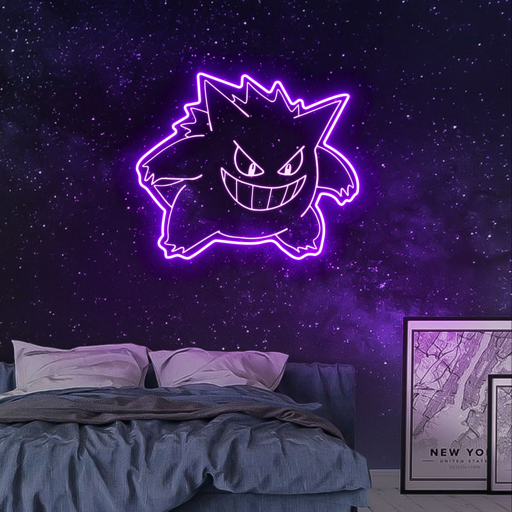 Gengar Laser Sign