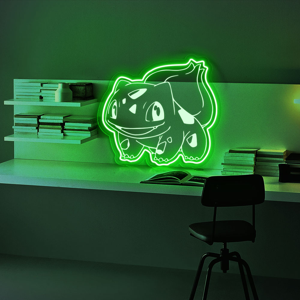 Bulbasaur Laser Sign