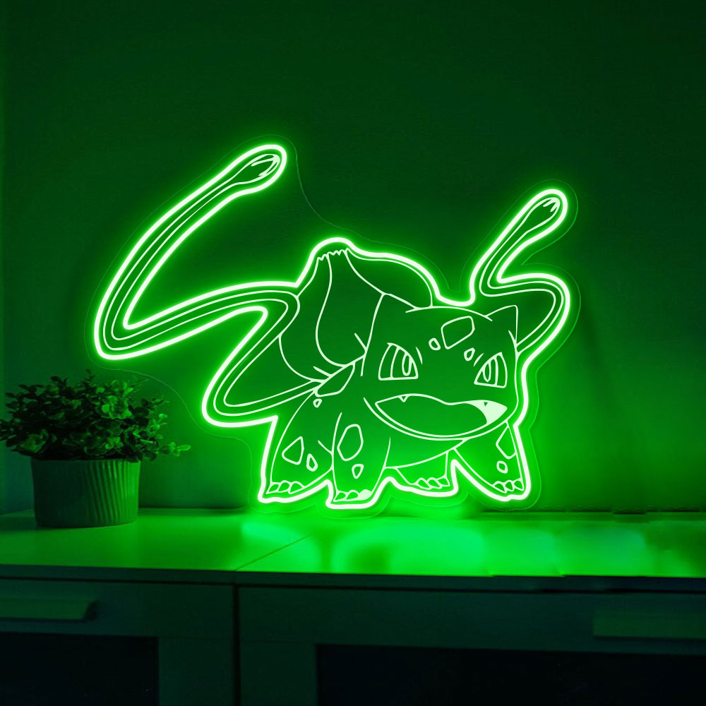 Bulbasaur Laser Sign