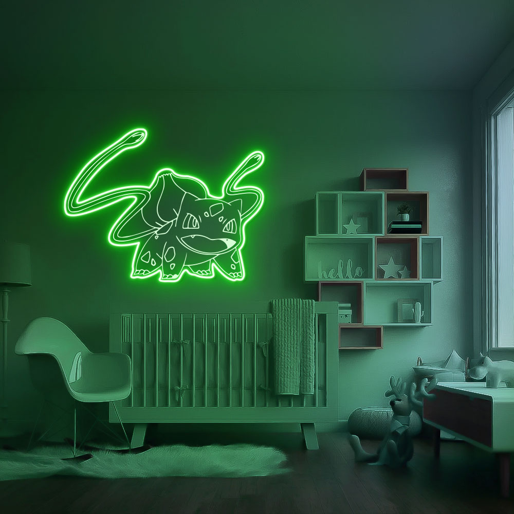 Bulbasaur Laser Sign