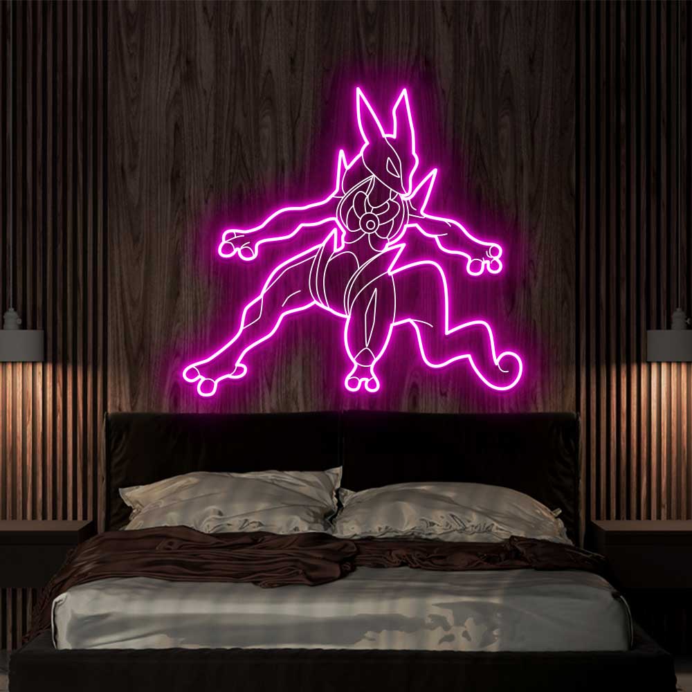 Mewtwo Laser Sign