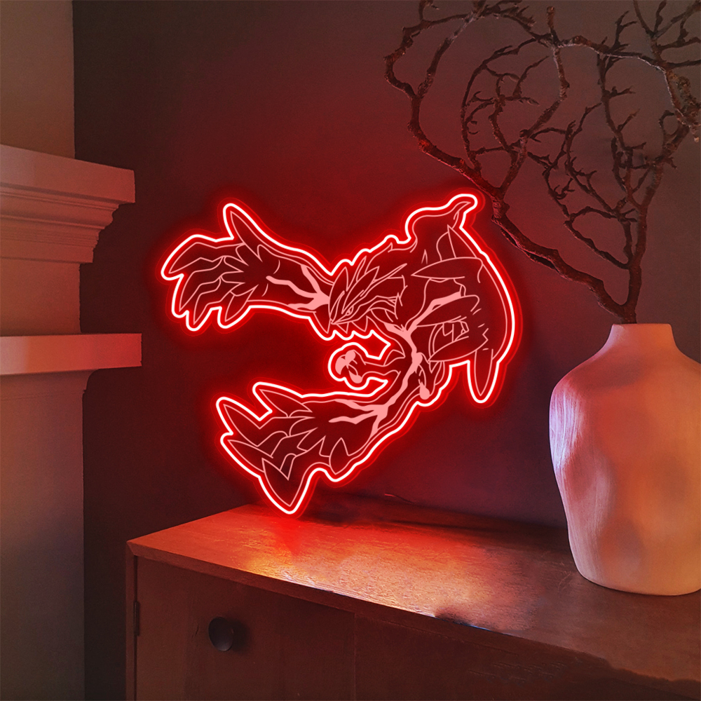 Yveltal Laser Sign