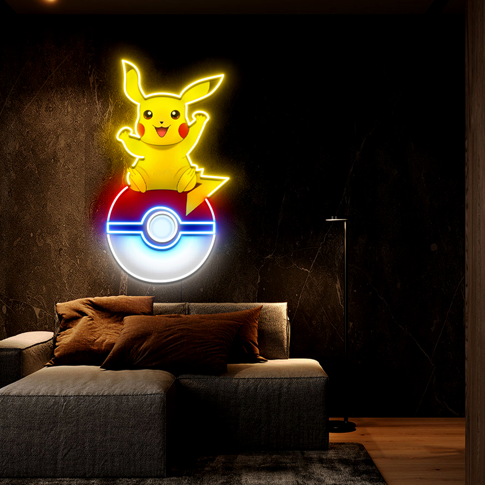 Pikachu UV Sign