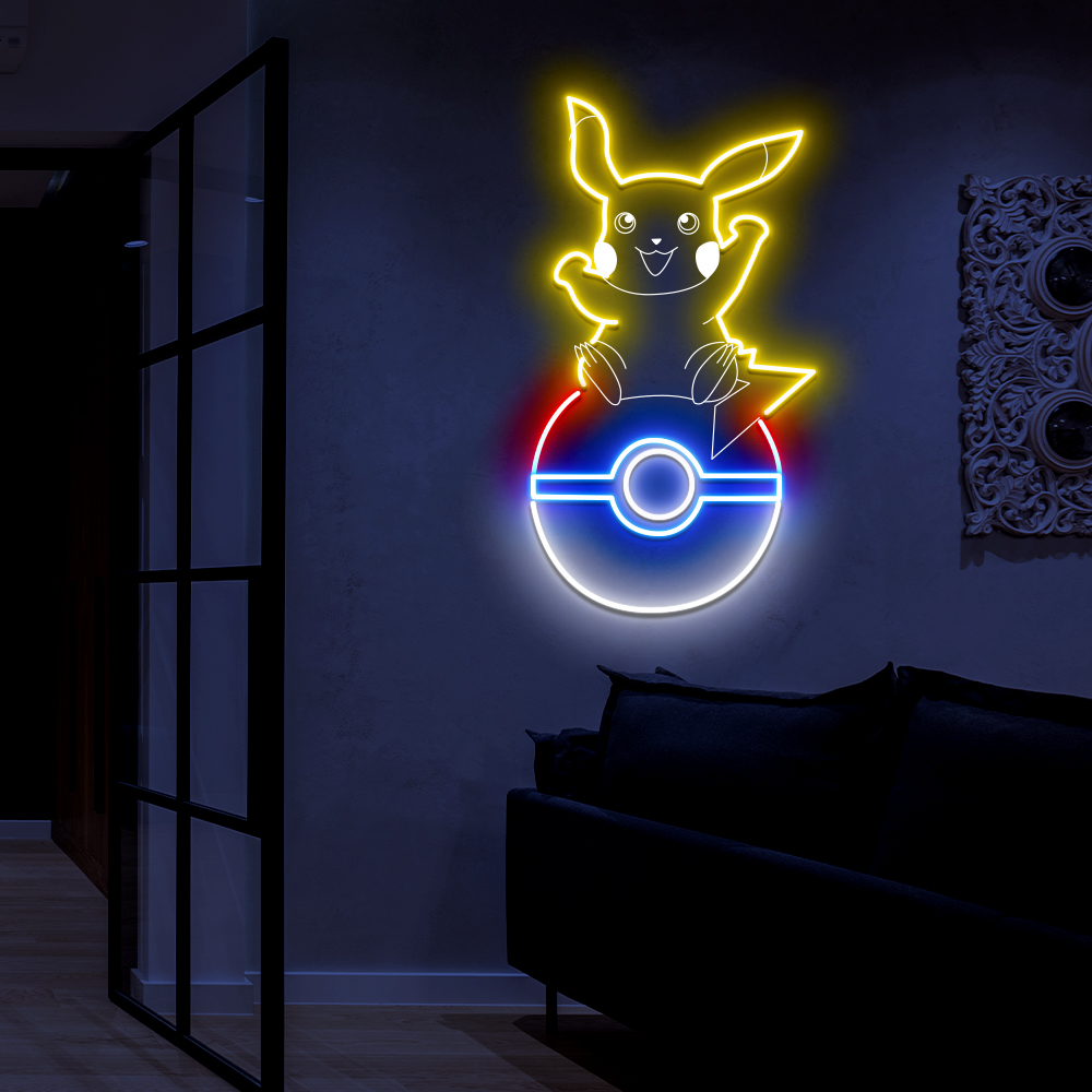 Pikachu Laser Sign