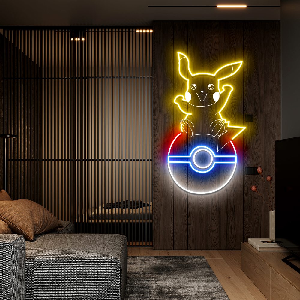Pikachu Laser Sign
