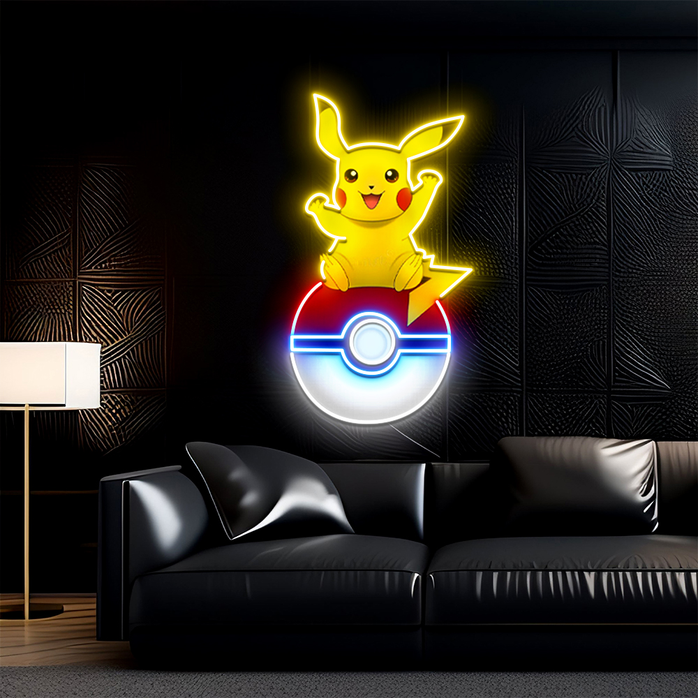 Pikachu UV Sign