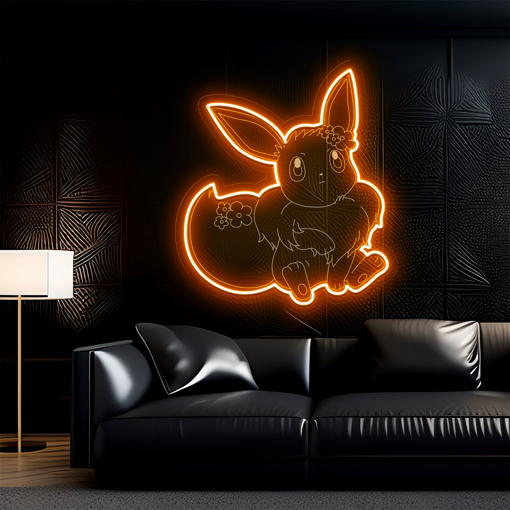 Pokemon Evee Laser Sign