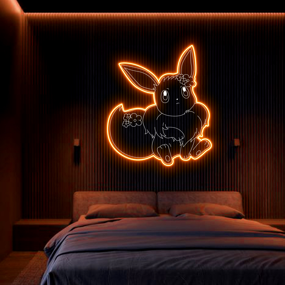 Pokemon Evee Laser Sign