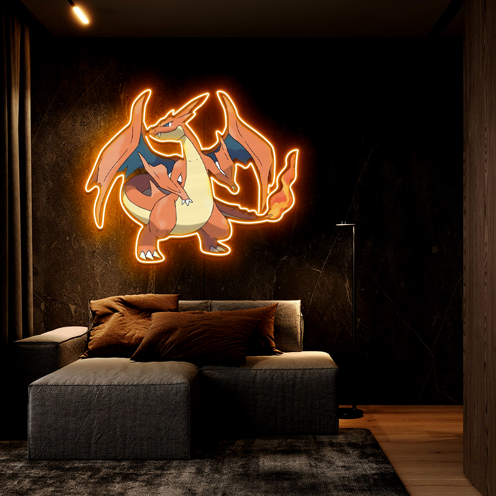 Charizard UV Sign